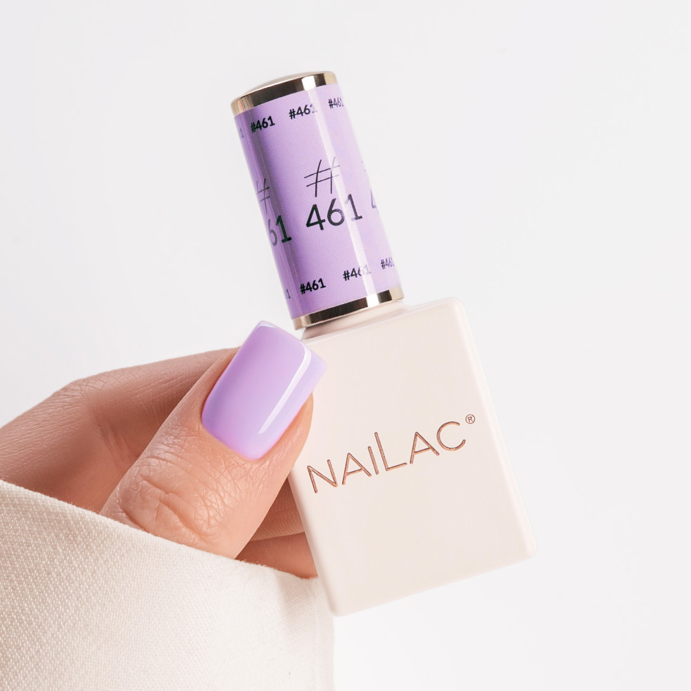 kciuk z buteleczką lakieru #461 NaiLac