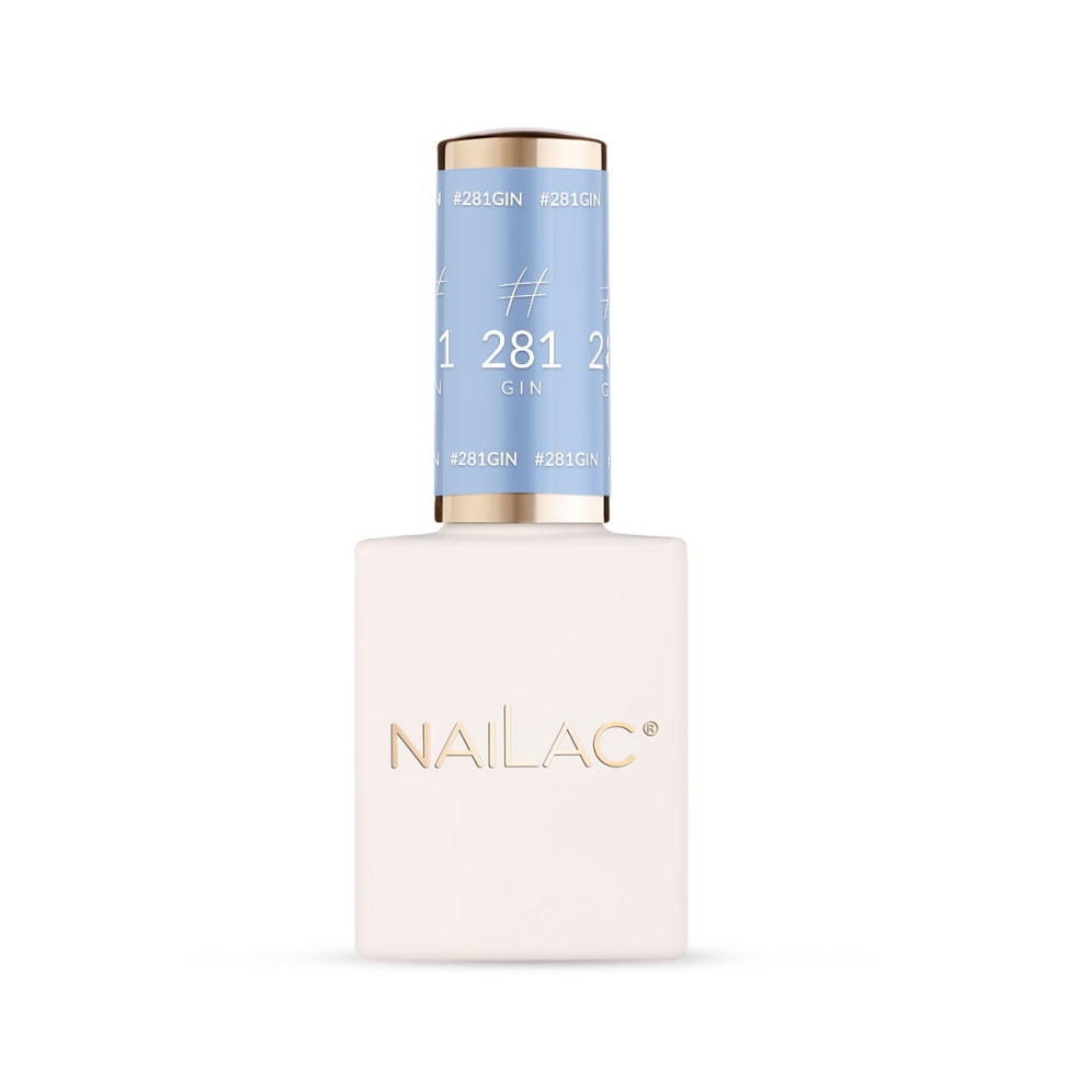 #281 GIN Lakier hybrydowy NaiLac 7ml