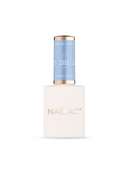 #281 GIN Lakier hybrydowy NaiLac 7ml