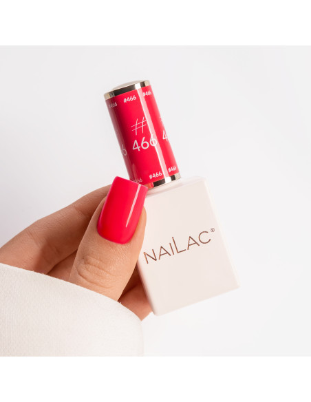 kciuk pomalowany kolorem #466 NaiLac