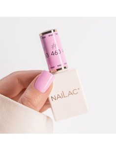 Buteleczka pastelowego różowego lakieru #460 NaiLac 2