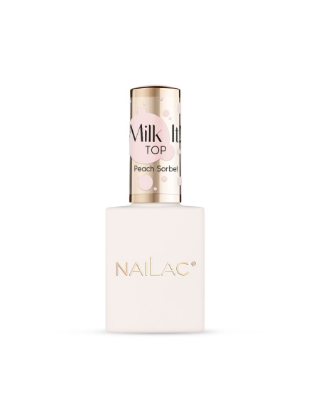 Top hybrydowy Milk It! Top Peach Sorbet NaiLac 10ml