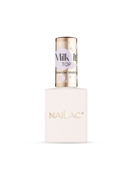 Top hybrydowy Milk It! Top Lavender Matcha NaiLac 10ml