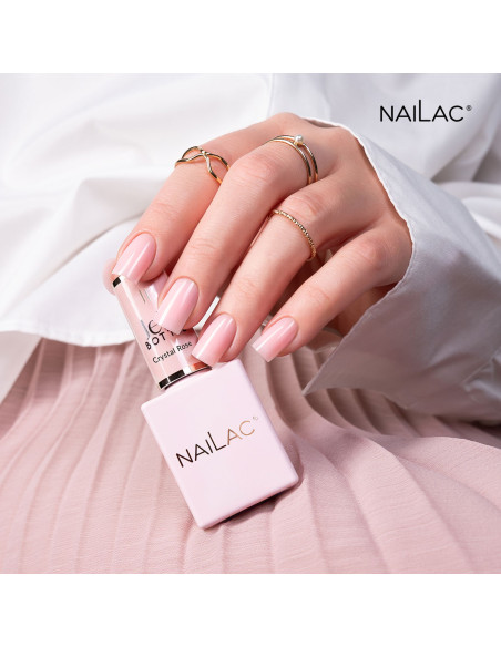 Jelly Bottle Crystal Rose NaiLac 10ml