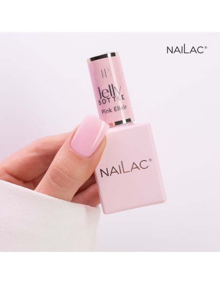 Żel w butelce Jelly Bottle Pink Elixir NaiLac 10ml