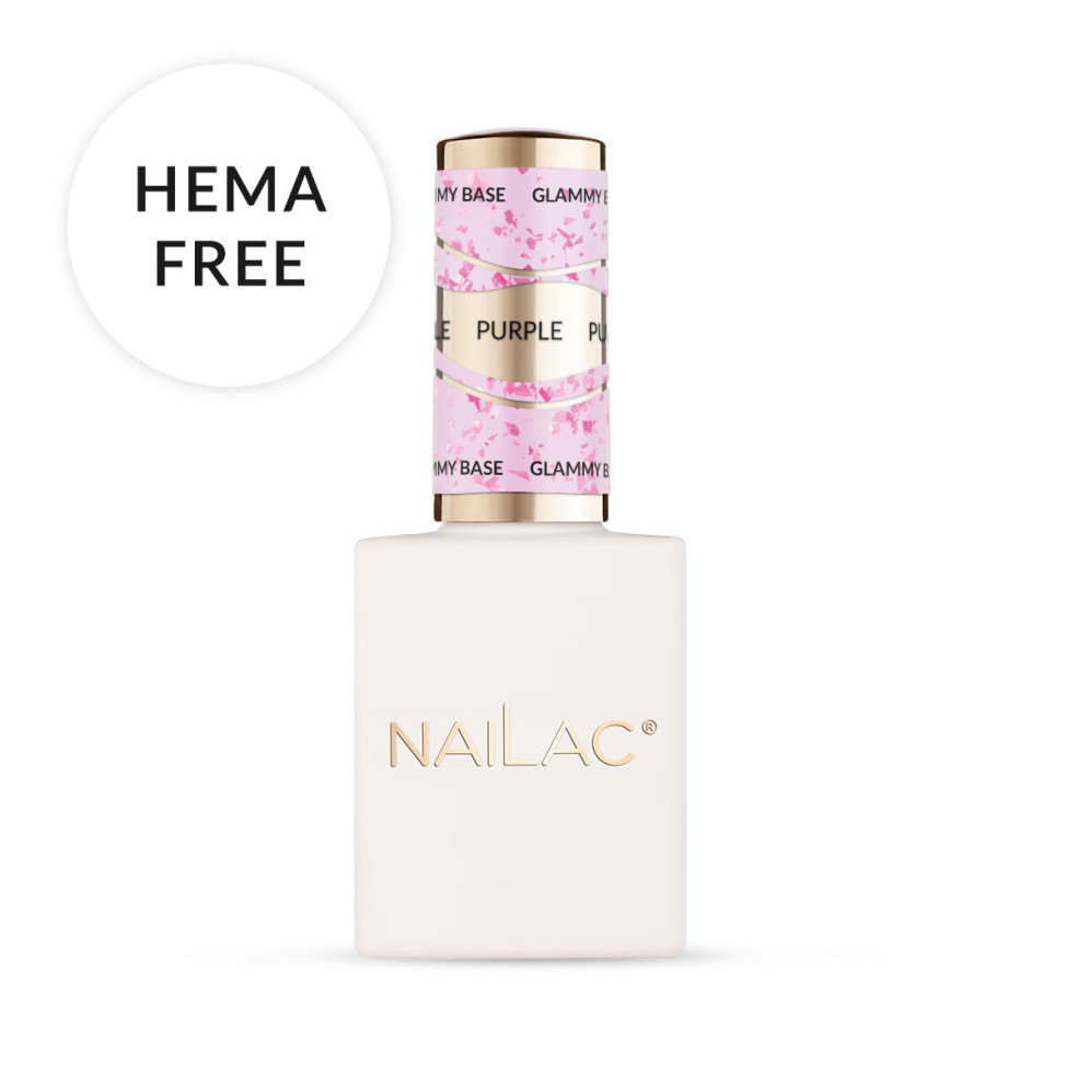 Baza kauczukowa Glammy Base Purple NaiLac 10ml