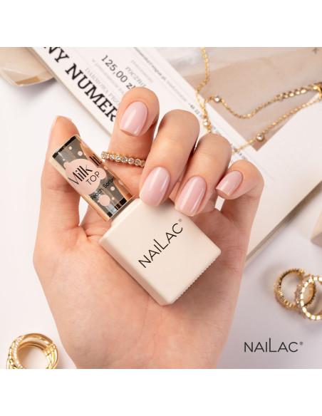 Top hybrydowy Milk It! Top Peach Sorbet NaiLac 10ml