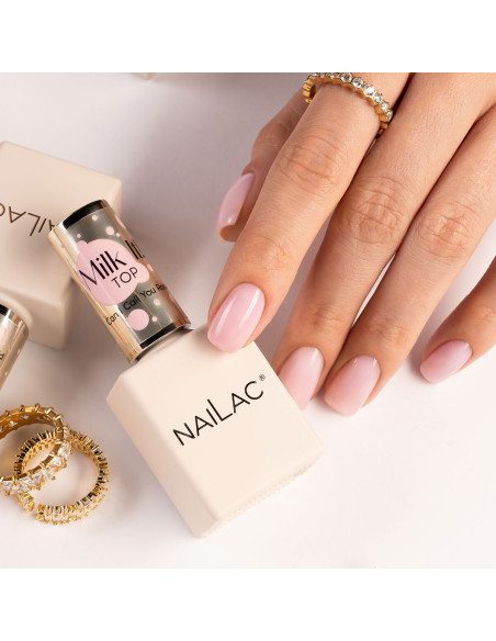 Top hybrydowy Milk It! Top Can I Call You Rose? NaiLac 10ml