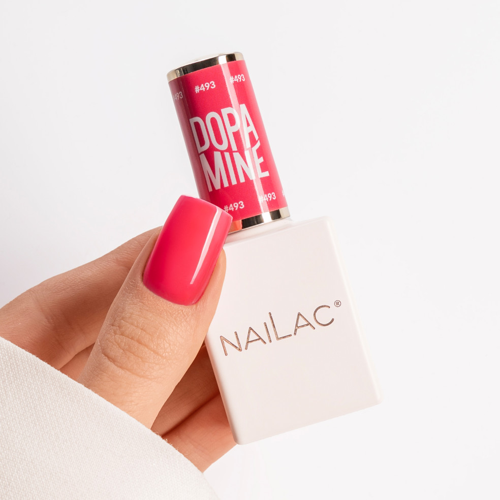 kciuk pomalowany kolorem #493 NaiLac