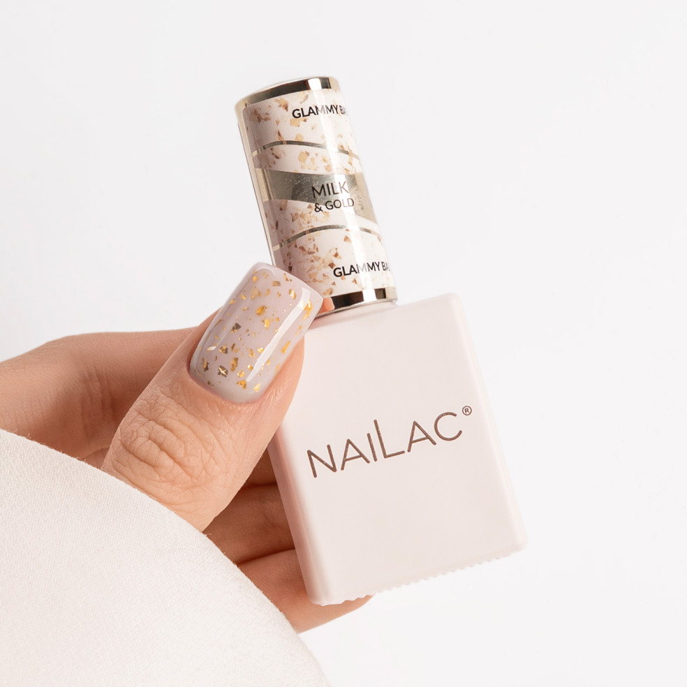 Baza kauczukowa Glammy Base Milk&Gold...