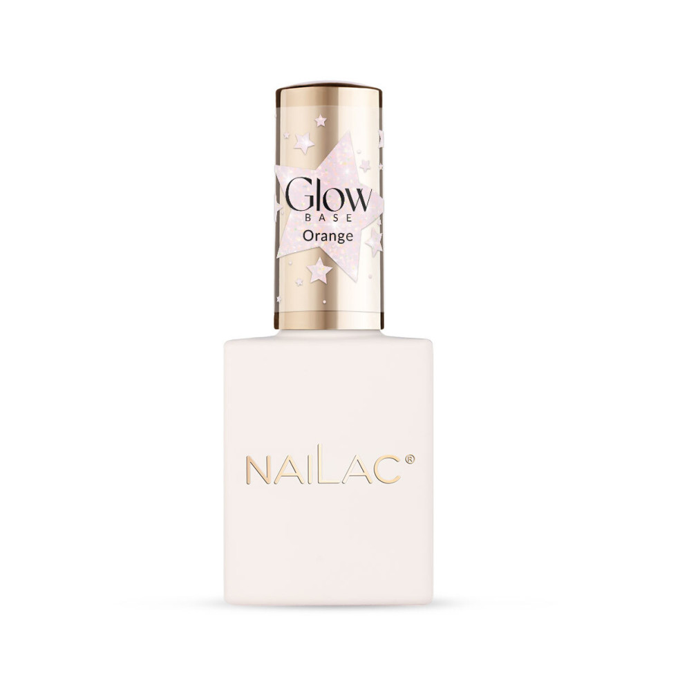 Rubber Base Glow Base Orange NaiLac 10ml