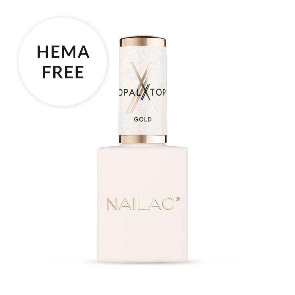 Top hybrydowy OpalX Top Gold NaiLac 10ml