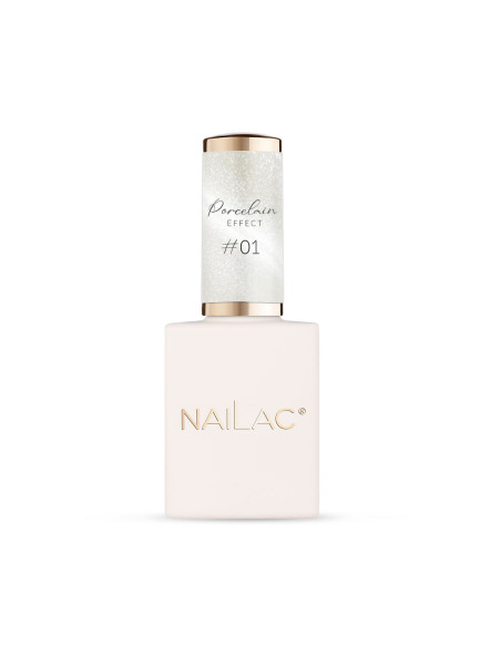 Lakier hybrydowy Porcelain Effect #01 NaiLac 7ml