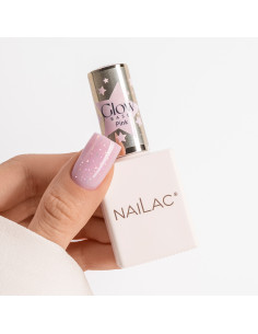 Rubber Base Glow Base Pink NaiLac 10ml 2