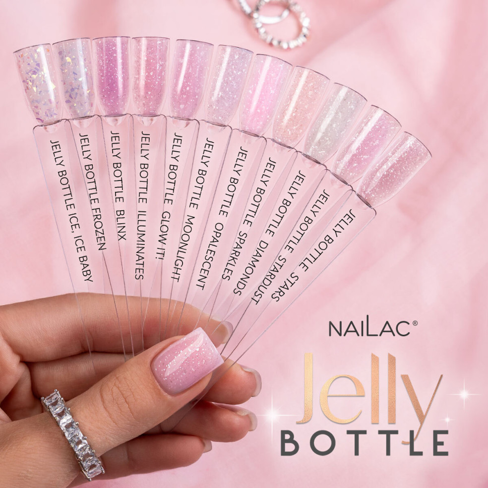 Jelly Bottle Sparkles NaiLac 10ml