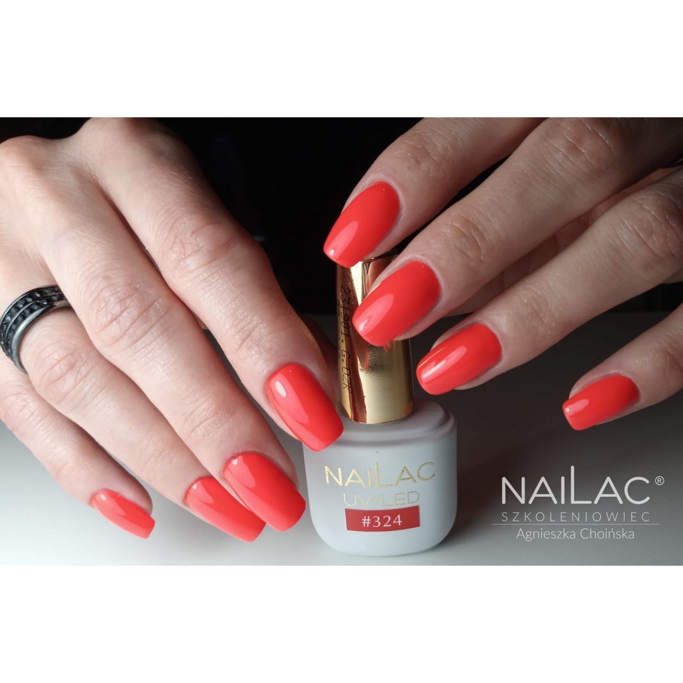 #324 Lakier hybrydowy NaiLac 7ml -...