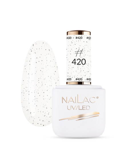 #420 Lakier hybrydowy NaiLac 7ml - Termin ważności 10.2026