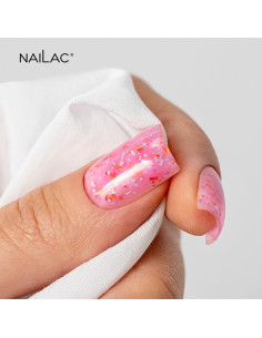 Baza kauczukowa Glammy Base Pink NaiLac 10ml 2