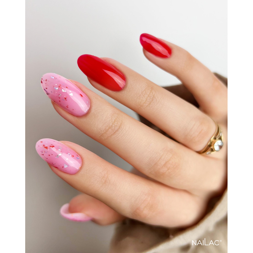 Rubber Base Glammy Base Pink NaiLac 10ml