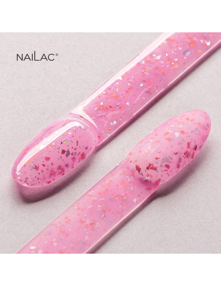 Rubber Base Glammy Base Pink NaiLac 10ml