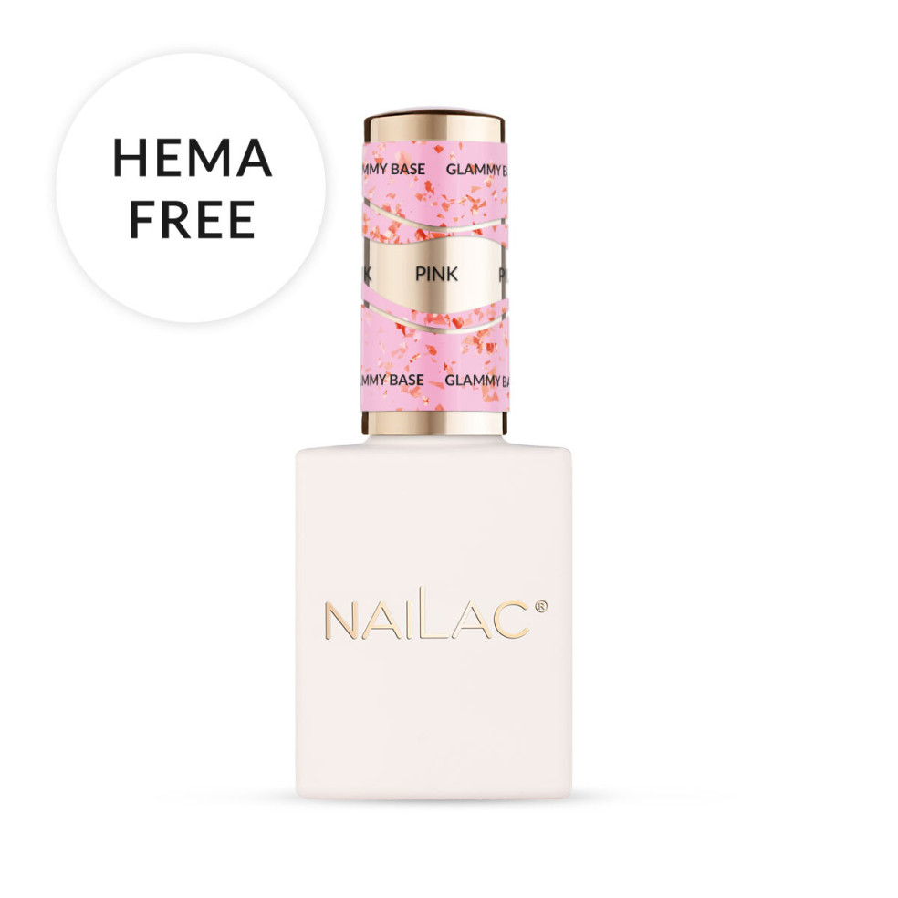 Baza kauczukowa Glammy Base Pink NaiLac 10ml
