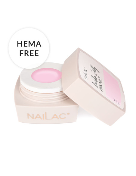 Żel do przedłużania paznokci Builder Jelly Pink Milk NaiLac 15g