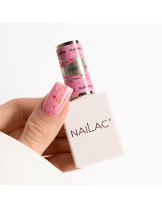 Baza kauczukowa Glammy Base Pink NaiLac 10ml 2