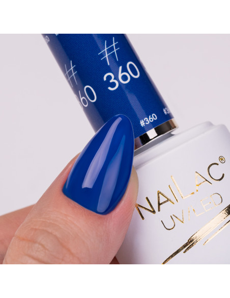 #360 Lakier hybrydowy NaiLac 7ml - Termin ważności 12.2026