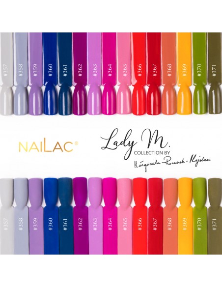 #358 Lakier hybrydowy NaiLac 7ml - Termin ważności 12.2026
