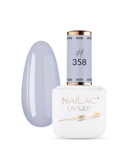 #358 Lakier hybrydowy NaiLac 7ml - Termin ważności 12.2026
