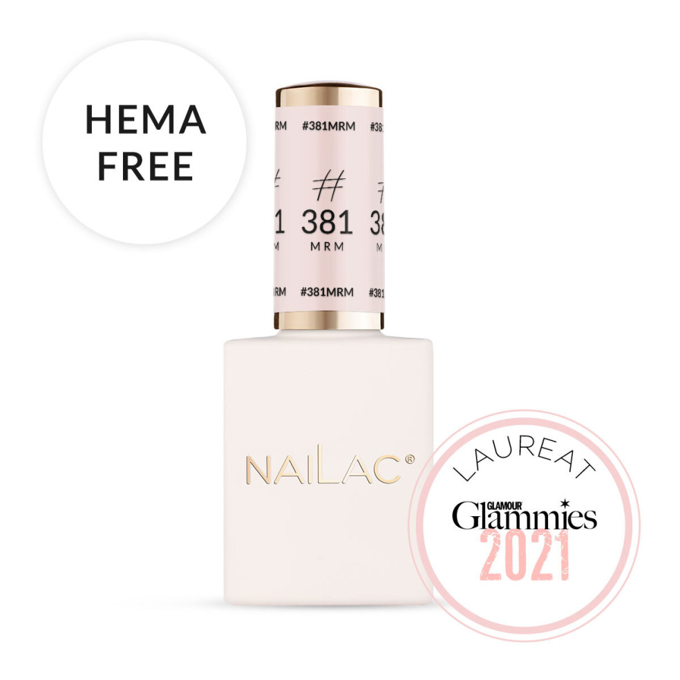 #381 MRM Rubber nail polish NaiLac 7ml