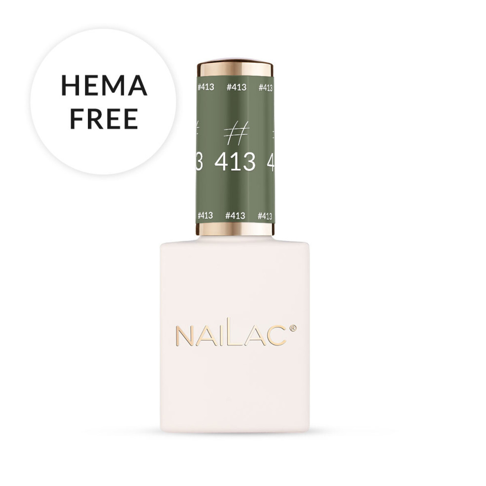 Zielony lakier hybrydowy #413 NaiLac