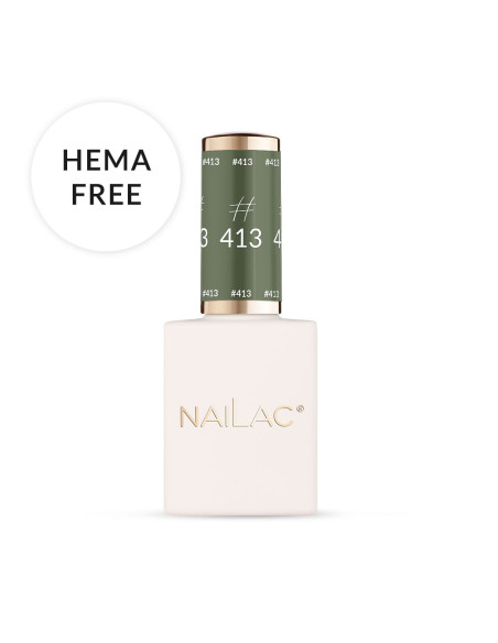 Zielony lakier hybrydowy #413 NaiLac