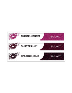 Naklejki na wzorniki do kolekcji Glitter Gang