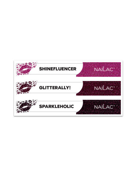 Naklejki na wzorniki do kolekcji Glitter Gang