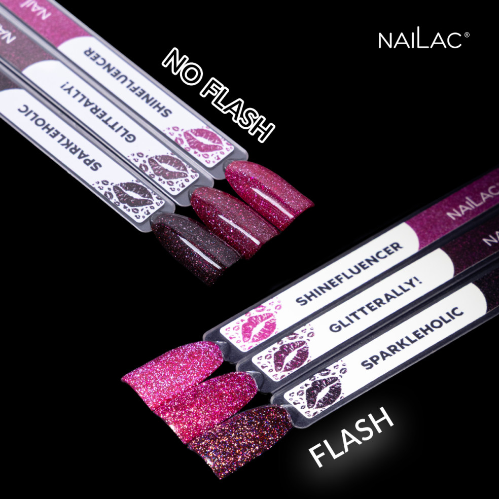 Hybrid nail polish set Glitter Gang...
