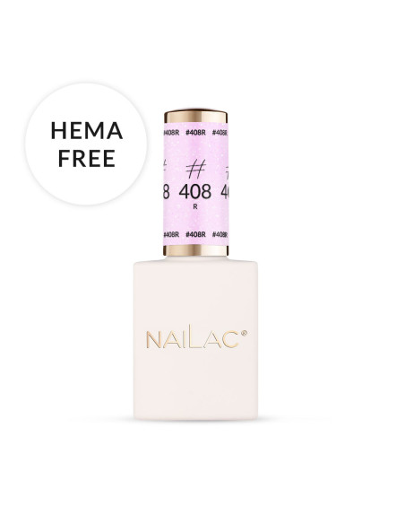 #408R Rubber nail polish NaiLac 7ml