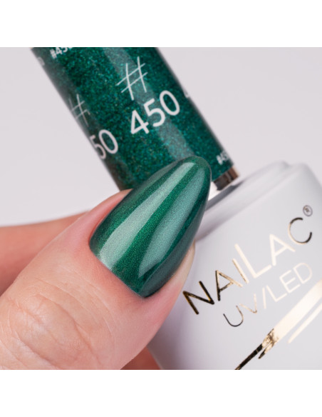 #450 Hybrid polish NaiLac 7ml - Expiration date 01/2027