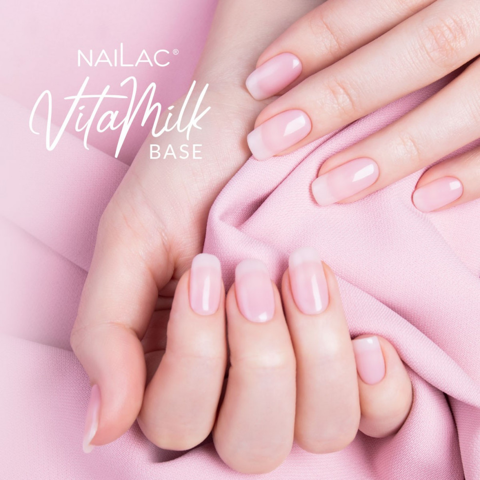 Baza hybrydowa VitaMilk Base NaiLac 7ml Baza hybrydowa VitaMilk Base NaiLac 7ml