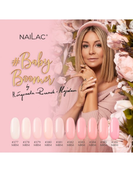 #384 MRM Rubber nail polish NaiLac 7ml