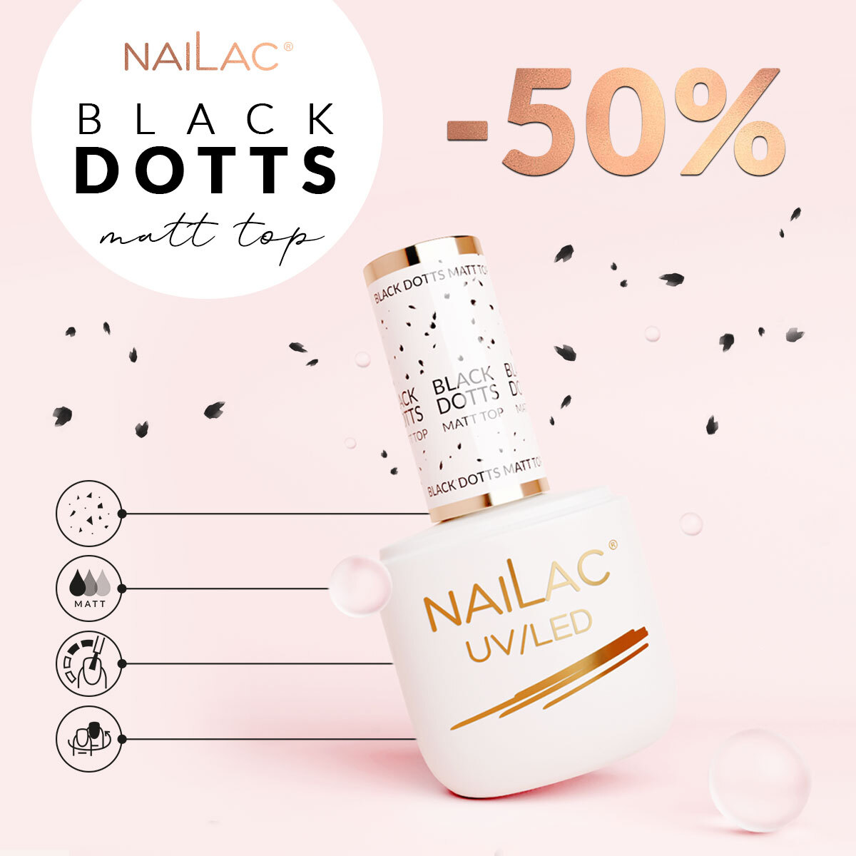 Grafika promująca oliwki zapachowe Nailac