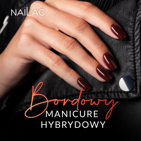 Bordowy manicure hybrydowy na każdą okazję – od codziennego looku po świąteczny blask