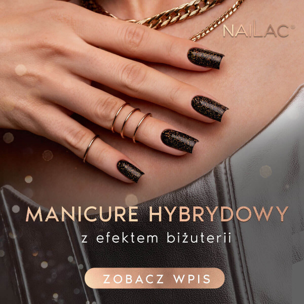 Manicure hybrydowy z efektem biżuterii – jak uzyskać luksusowy look topem z drobinkami?