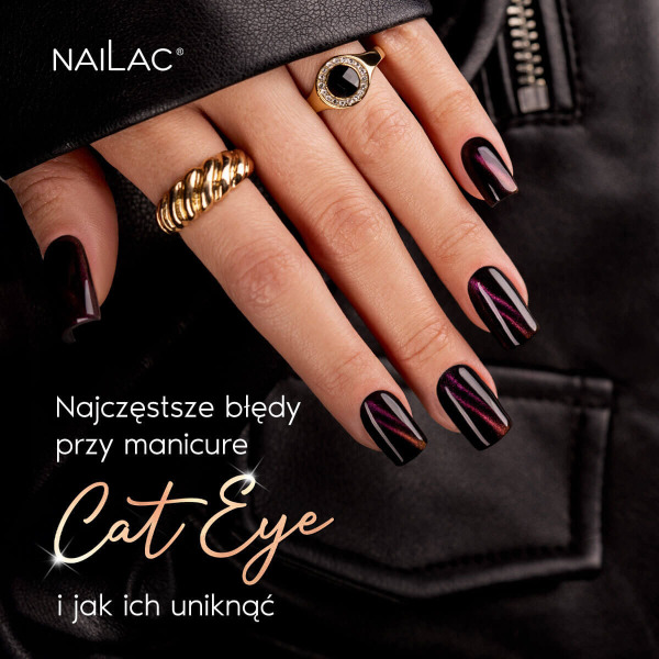 Najczęstsze błędy przy manicure Cat Eye i jak ich uniknąć