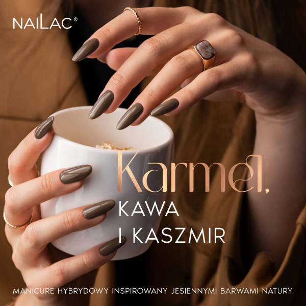 Karmel, kawa i kaszmir – manicure hybrydowy inspirowany jesiennymi barwami natury 