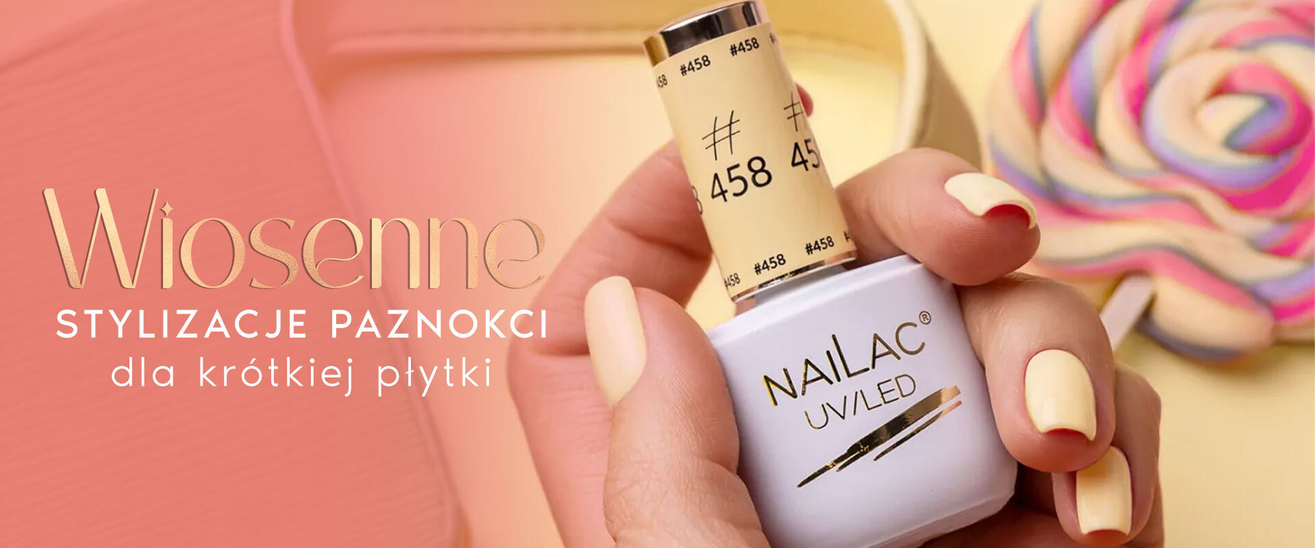 Wiosenne stylizacje paznokci dla krótkiej płytki – 10 modnych pomysłów