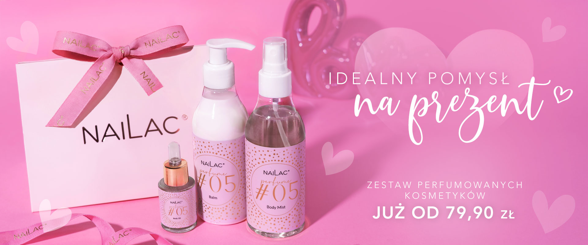 Baner promujący żele do przedłużania easyGel